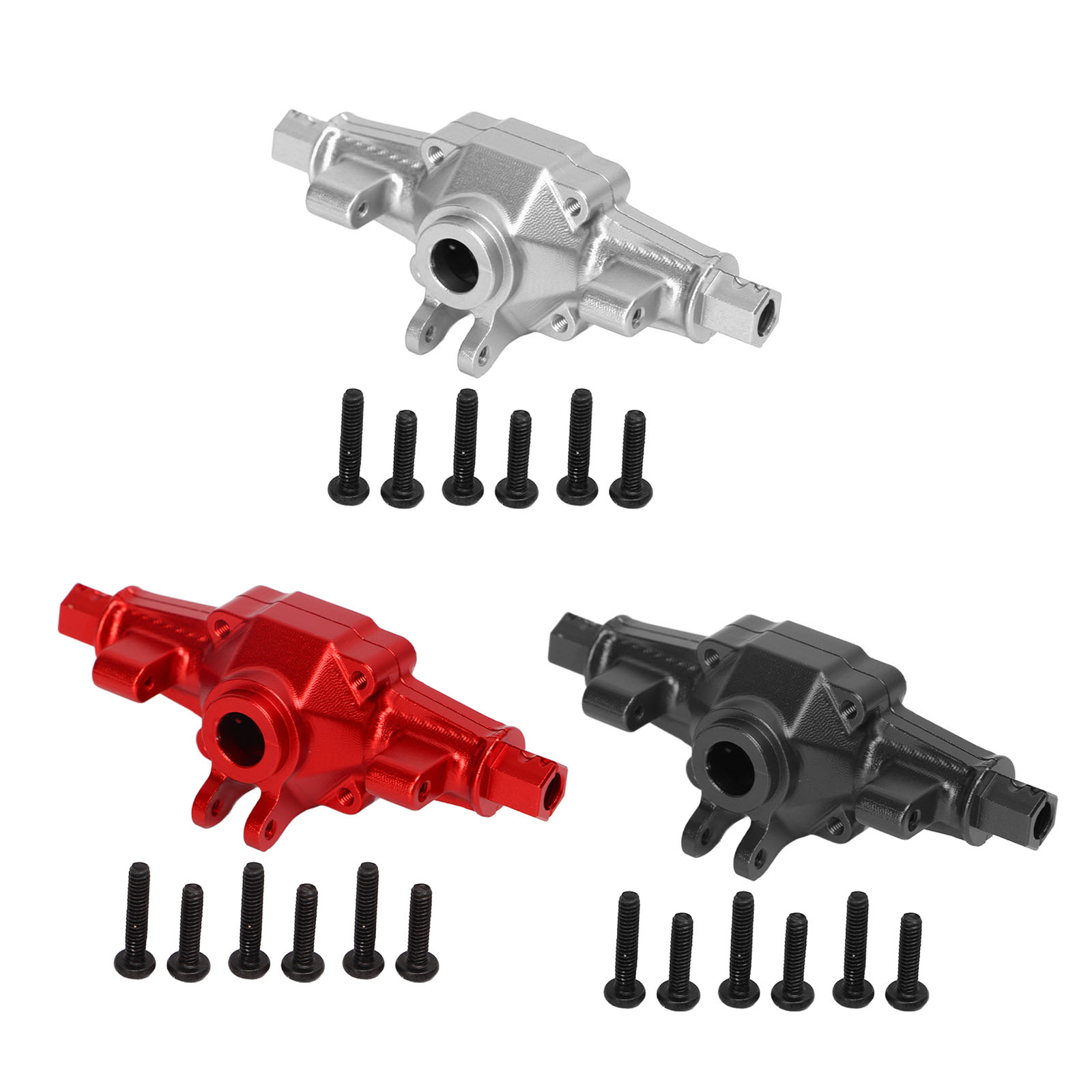 RC Axle Aluminum Alloy Front Rear Drive Axle For FCX24 1/24 Crawler