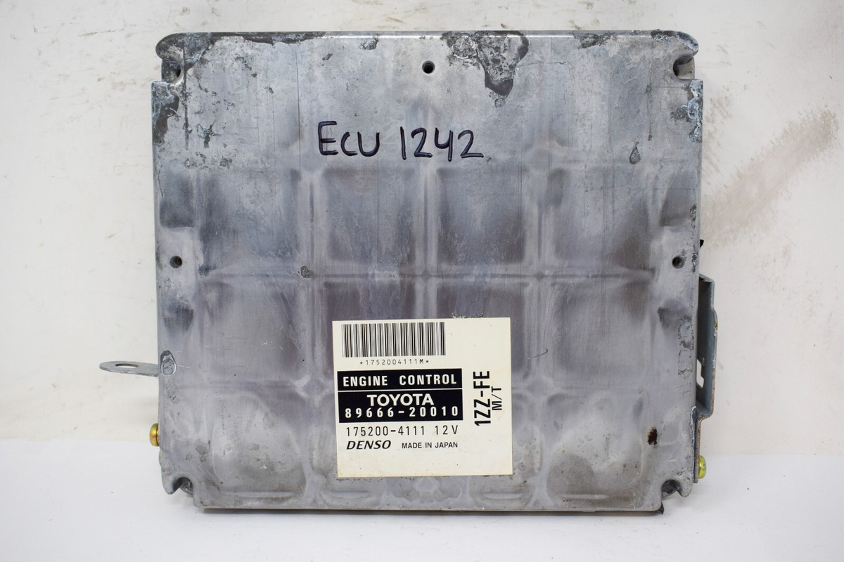 JDM Toyota 1ZZ-FE M/T ECU 89666-20010 for Sale | eBay
