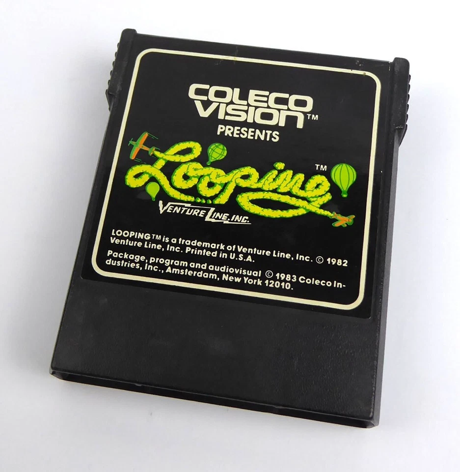 CBS Colecovision Spiel -- LOOPING (Coleco) -- (no Atari) - Bild 1 von 1