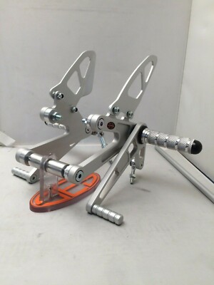 DUCATI 600SS, 750SS, 900SS FIXED REARSETS. RSD003 (SILVER).