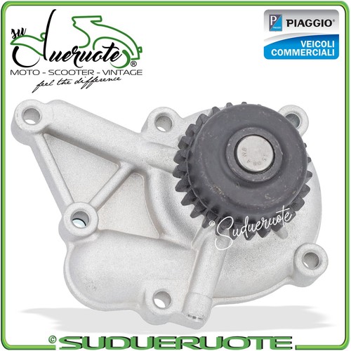 Pompa Acqua con Guarnizione per Piaggio Porter 1200 Diesel 2011-2015 D120 Maxxi - Foto 2 di 24