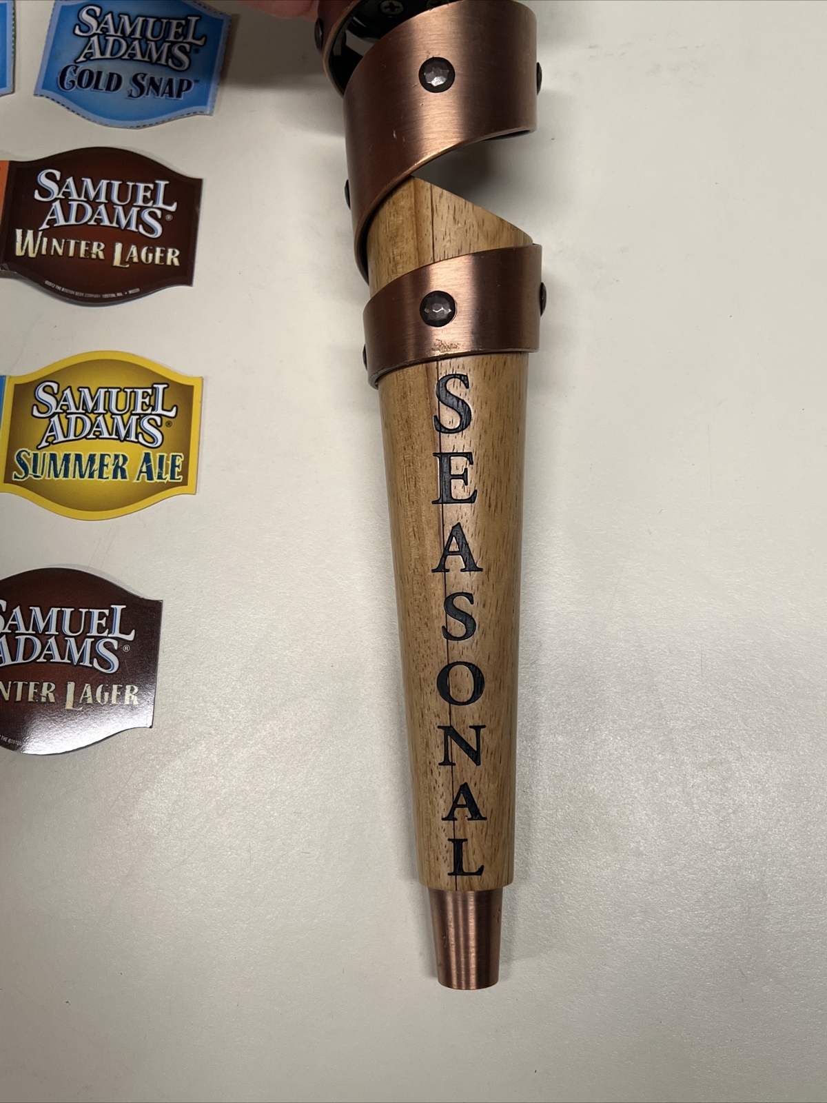 Samuel Adams Sam Adams Five Seasonal IPA Beer Tap Bar Pub Handle 13 inches Mint! eBay