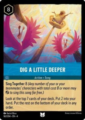 Dig a Little Deeper - 162/204 - Uncommon Light Play Magic the Gathering MTG Ursu