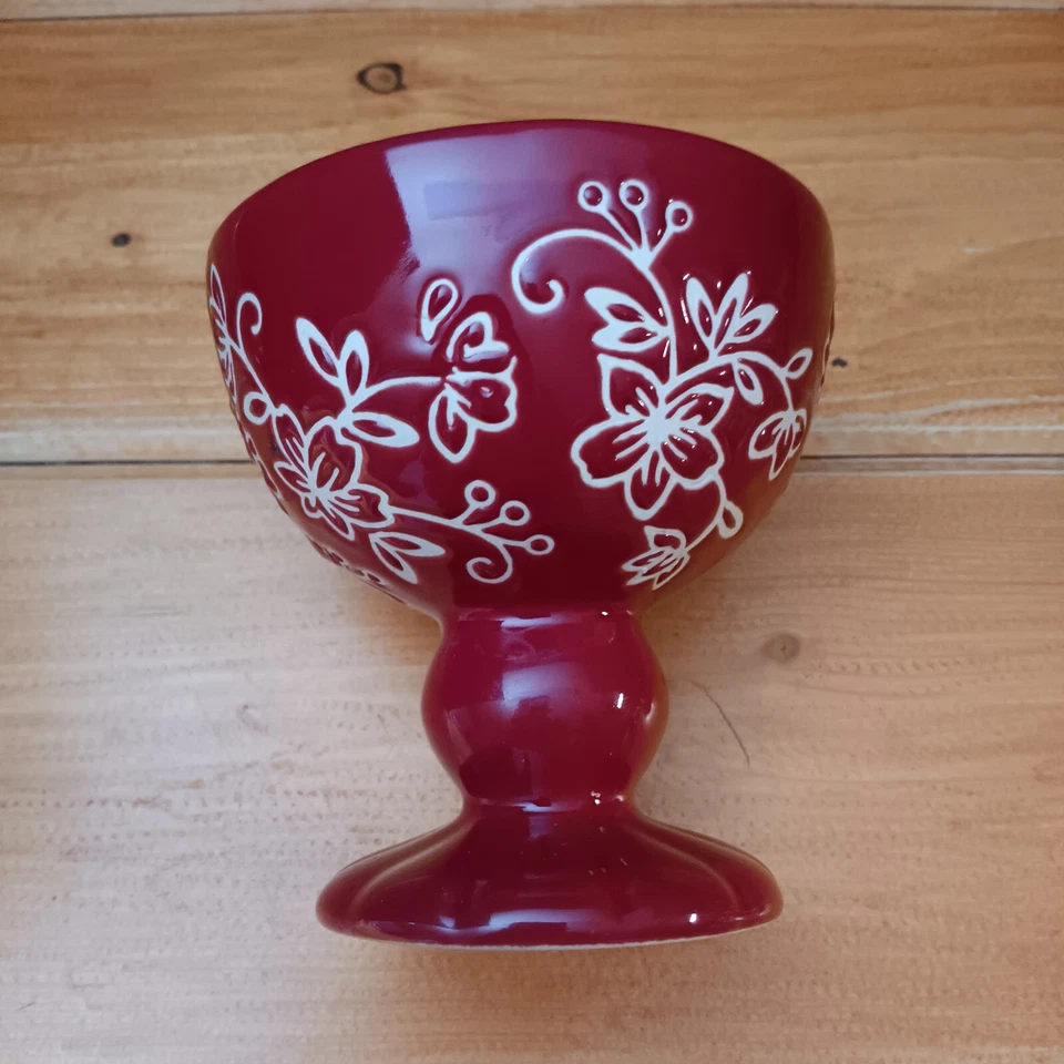 Temptations by Tara Rojo Floral Encaje Patas Taza/Copa Postre Cuenco (Juego de 3) Foto 3 de 4