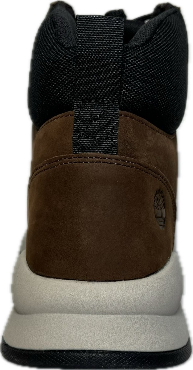 Timberland Men\'s Boroughs Project Brown Lightweight Mid Sneaker Boots, A25KG Timberland | Shoes | Timberland Mens Boroughs Project Brown  main image 3