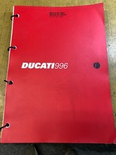 manuale ufficio officina Ducati 91470261r superbike 996 2000 SPA-POR