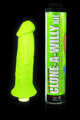 Glow in the Dark Clone A Willy Flesh Vibrating Dildo Anal Pussy Penis Sex  Toy 763290085323| eBay