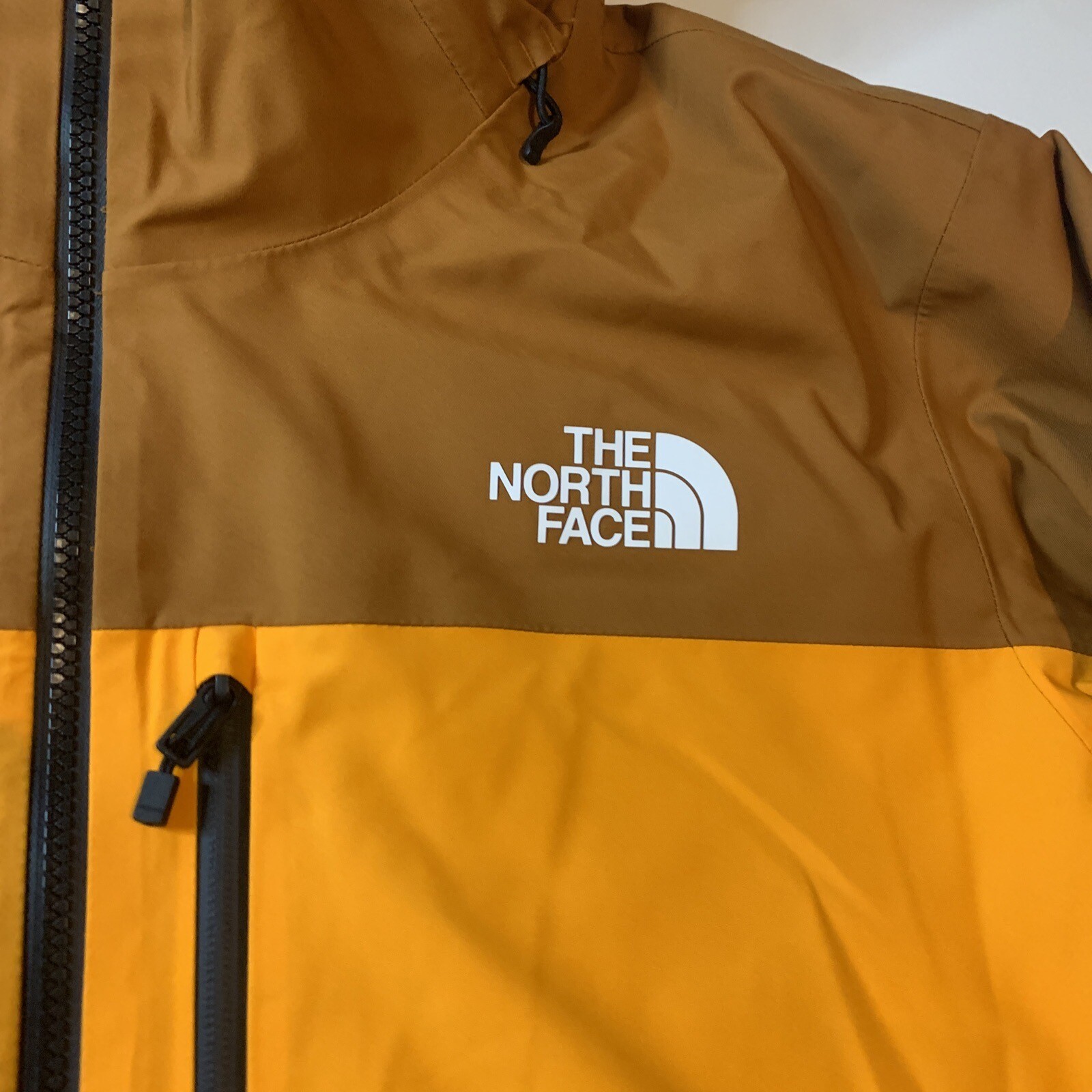 Mens The North Face Sickline Insulated Heatseeker ECO Hooded Ski Jacket Orange eBay