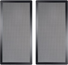 120 X 240Mm PC Case Dust Mesh Filter, 2 Pack Magnetic Frame Computer Fan Dust