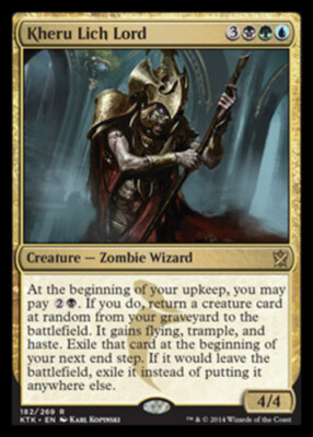 Kheru Lich Lord - Foil NM, English MTG Khans of Tarkir