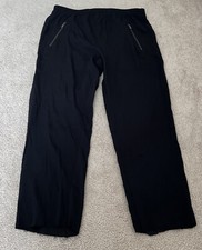 Sport The Kooples Black Viscose Blend Elastic Drawstring Waist Pants Sz. 38 M 