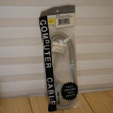 NOS - 6FT SCSI2-SCSI External Cable Adapter HD DB50 Male to C50 Male