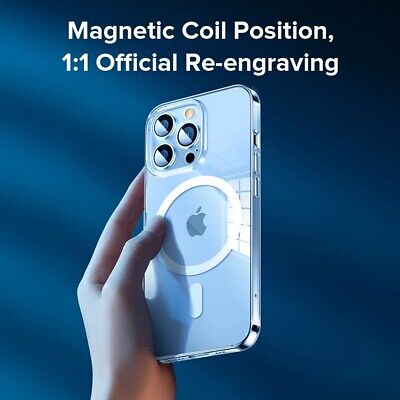 Buy Magnetic Clear Phone Case-MagSafe Hard Cover For Apple IPhone 14 13 12 Pro Max