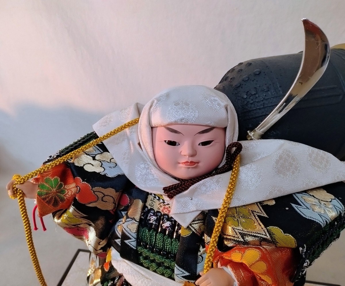Japanese GOGATSU NINGYO Cloth Doll 30cm / SAMURAI / BENKEI | eBay