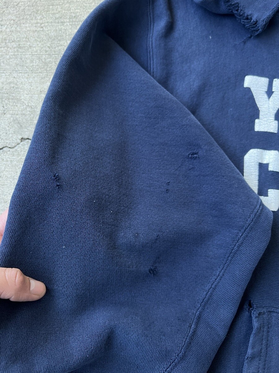 Vintage 80s Champion Reverse Weave Hoodie Yale Crew Ivy Vintage 80s Champion Reverse Weave Hoodie Yale Crew Ivy