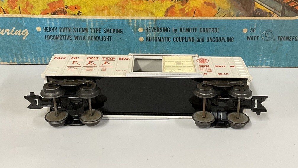 Marx O Gauge 52875 Electric Train Set in original box 666 Untested