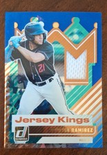 2025 Panini Donruss - Jersey Kings Agustin Ramirez #JK-AR Blue Ice (MEM, RC)