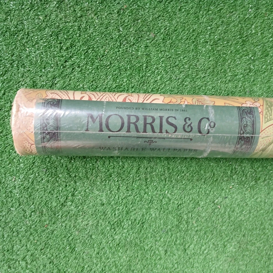 PAPEL DE PAREDE LAVÁVEL PADRÃO WINDRUSH MORRIS & CO #WM8553/2 ONS 1999 - Imagem 2 de 4