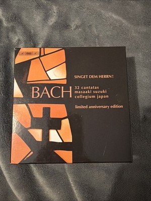 Johann Sebastian Bach 32 Cantatas 2009 Ltd x10 CDs Box Set w