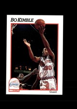 Bo Kimble 1991-92 Hoops Basketball #379 Los Angeles Clippers