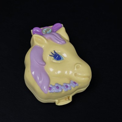 Polly Pocket Spielset / Diorama - Pony Ridin' Compact (1994) - Zustand Sehr Gut