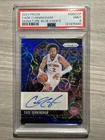 2024 Prizm Cade Cunningham Blue Choice Auto Detroit Pistons #/49 PSA 9 Mint