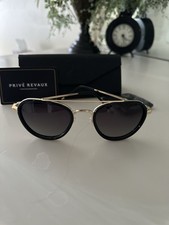Prive Revaux Unisex Designer Sunglasses The Connissoer Black  Gold