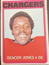 1972 Topps - Deacon Jones #209 Ungraded EX/NM