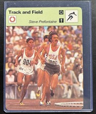 STEVE PREFONTAINE 1977 Sportscaster #19-08 Track and Field UNIV OF OREGON