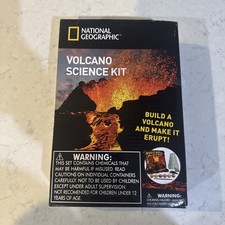 NATIONAL GEOGRAPHIC Build Your Own Volcano STEM Science Fair Class Project