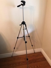 Ambico 58-inch Tripod with Quick Release Plate for Camcorders/Cameras