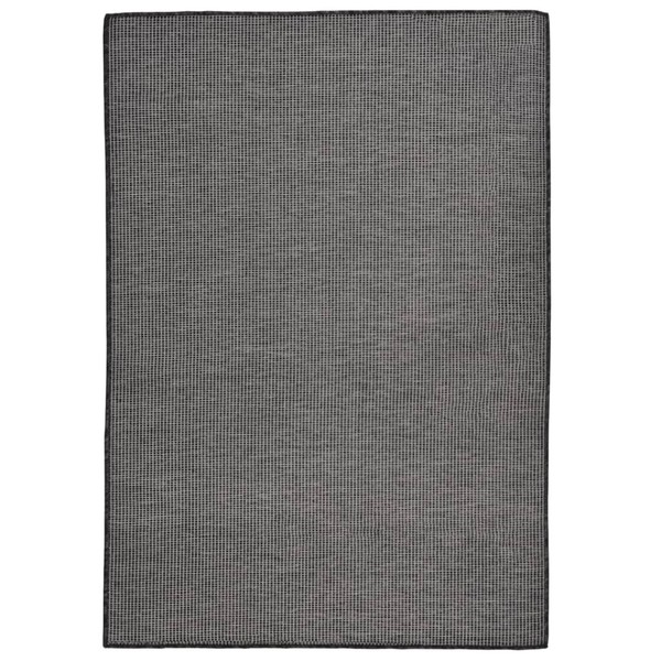 Teppich Terrasse Camping Outdoor DraußEn Vorzelt Flachgewebe 160X230 Cm Grau-image