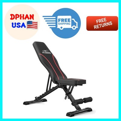 Versatile Foldable Weight Bench - 660 lbs Capacity for Maximum Strength Training