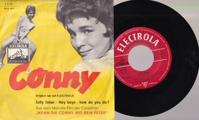 Conny   Jolly Joker / Hey Boys - How Do You Do ? 7'' 45 Electrola   (E 21 047)
