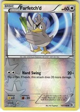 Farfetch'd 107/149 Uncommon Boundaries Crossed Pokemon Reverse Holo LP on eBay