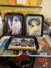 VINTAGE DAIRY QUEEN ICE CREAM COCA COLA SODA ART METAL TRAY Lot
