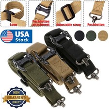 Retro Adjust Tactical Quick Detach QD 1 2 Point Multi Mission 1.2" Rifle Sling