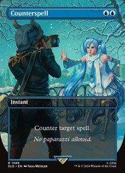Counterspell (1589) Secret Lair Hatsune Miku Borderless Non-Foil