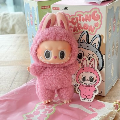 Original POP MART Labubu Exciting Macaron Series   Confirmed Box  Lychee Berry 