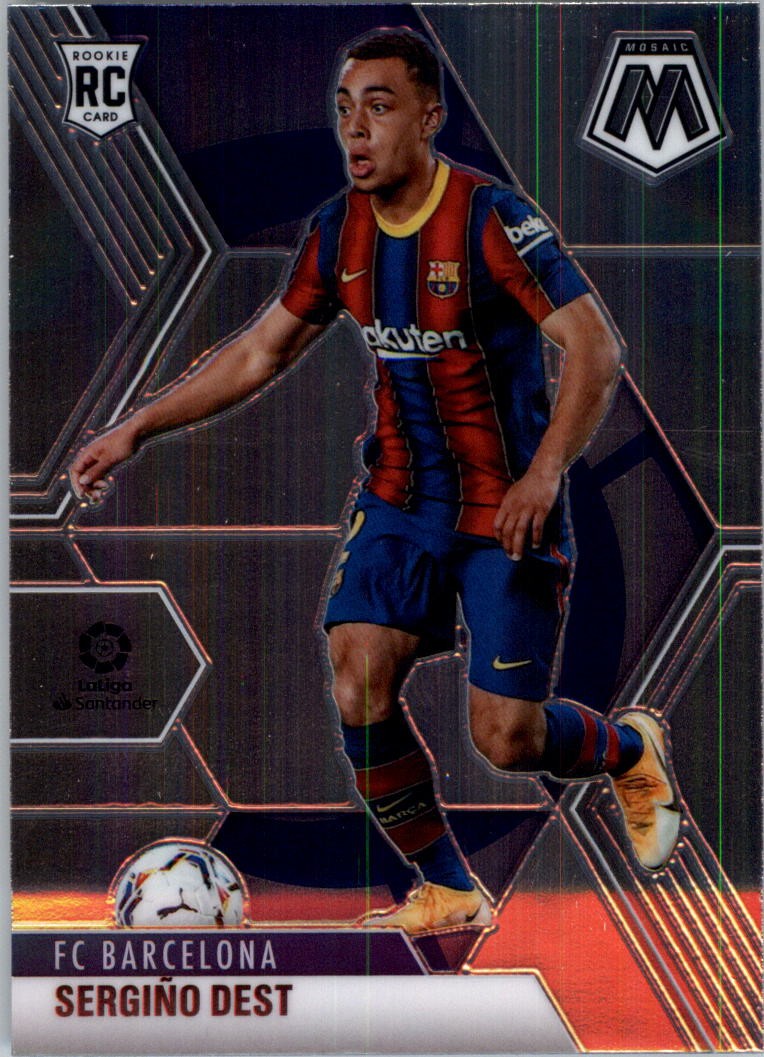 2020-21 Panini Mosaic La Liga #58 Sergino Dest - SCR