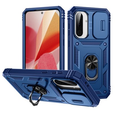 For Samsung Galaxy A56 A55 A36 A26 A16 A15 A54 Ring Shockproof Phone Case Cover
