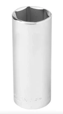 Craftsman 1 in. X 3/8 in. drive SAE 6 Point Deep Socket