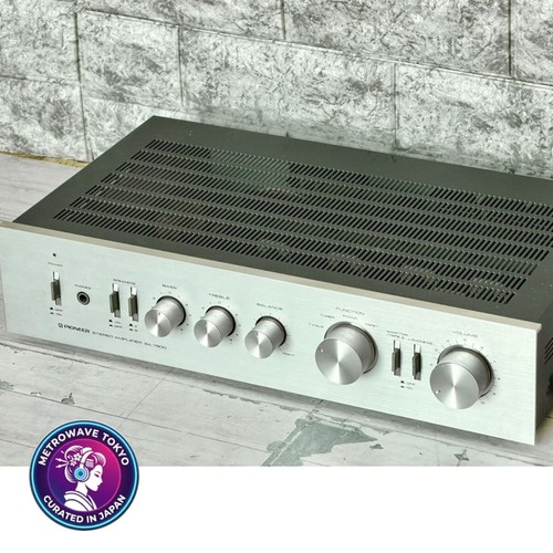 Pioneer SA-7500 Integrated Amplifier Vintage 1970s Stereo Japan Tested