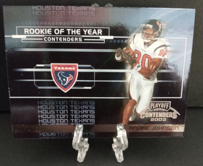 2003 Playoff Contenders Rookie OF The Year Andre Johnson ROY-4  $3.29 BIN!