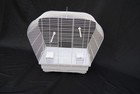 White Bird Cage for Parakeets Vogelheim 60 x 33.5 x 50 cm