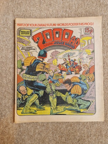 2000AD Progs 201 - 215