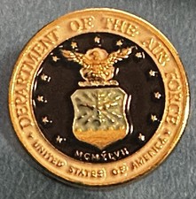 DEPARTMENT OF THE AIR FORCE USA LAPEL PIN