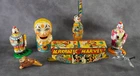 Japanese TPS J Chien Marx Tin Litho Wind Up Clowns & Acrobatic Marvel #W30