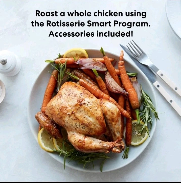 Instant Vortex Plus 10QT 7-in-1 Air Fryer Oven 1500W Stainless Steel
