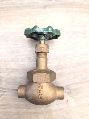 Grinnell fig. 3240SJ 1/2   Brass Gate Globe Valve 150 SWP 300WOG